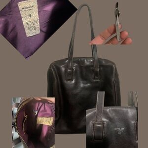 Matt & Nat Dark Brown Tote Bag
